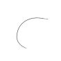 Brake cable incl. spring, unit