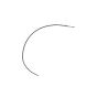 Brake cable incl. spring, unit