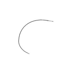 Brake cable incl. spring, unit