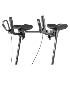 Forearm supports, complete, pair