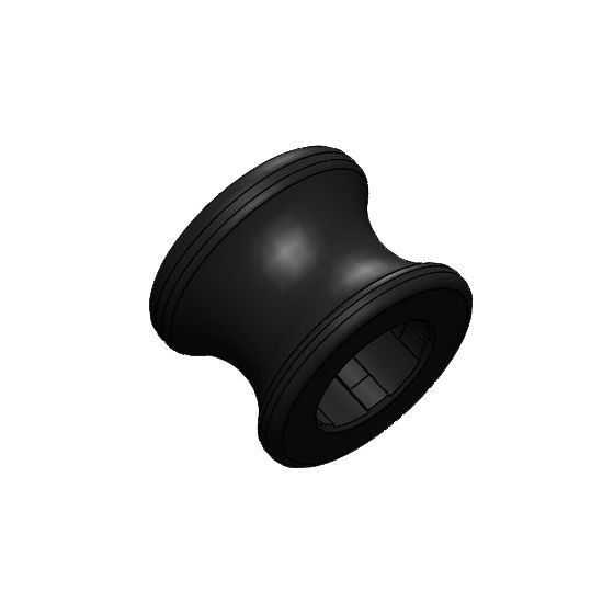 Stopper for seat bar, pair